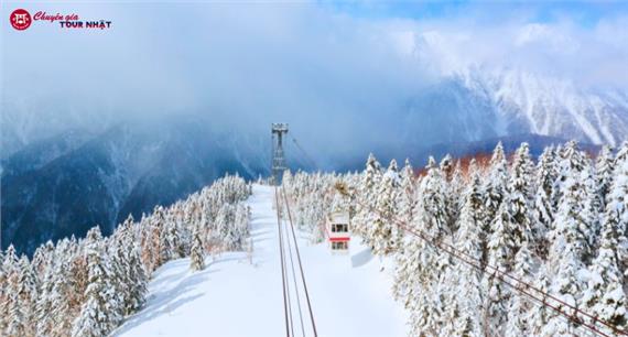 Tour Nhật Bản Đón Năm Mới 2026: Trải nghiệm Shinhotaka Ropeway